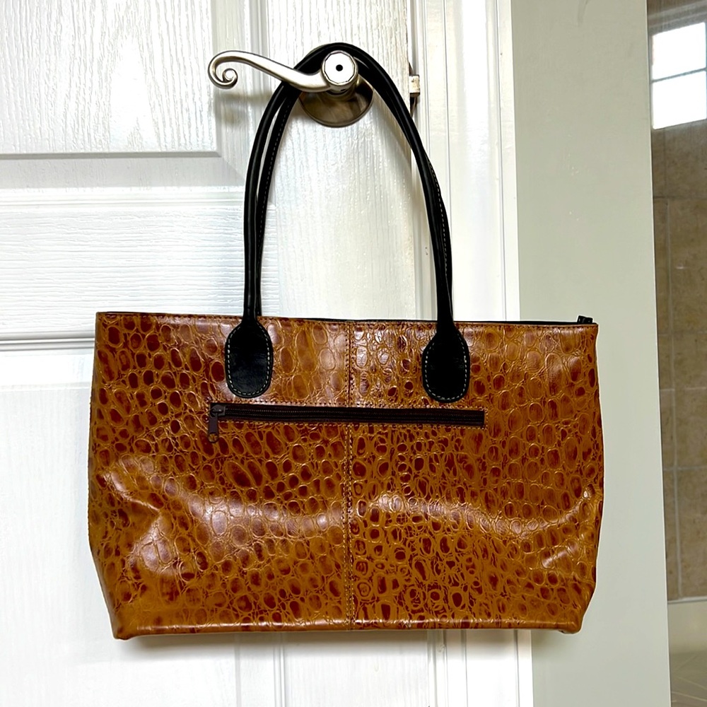 Leather handbag